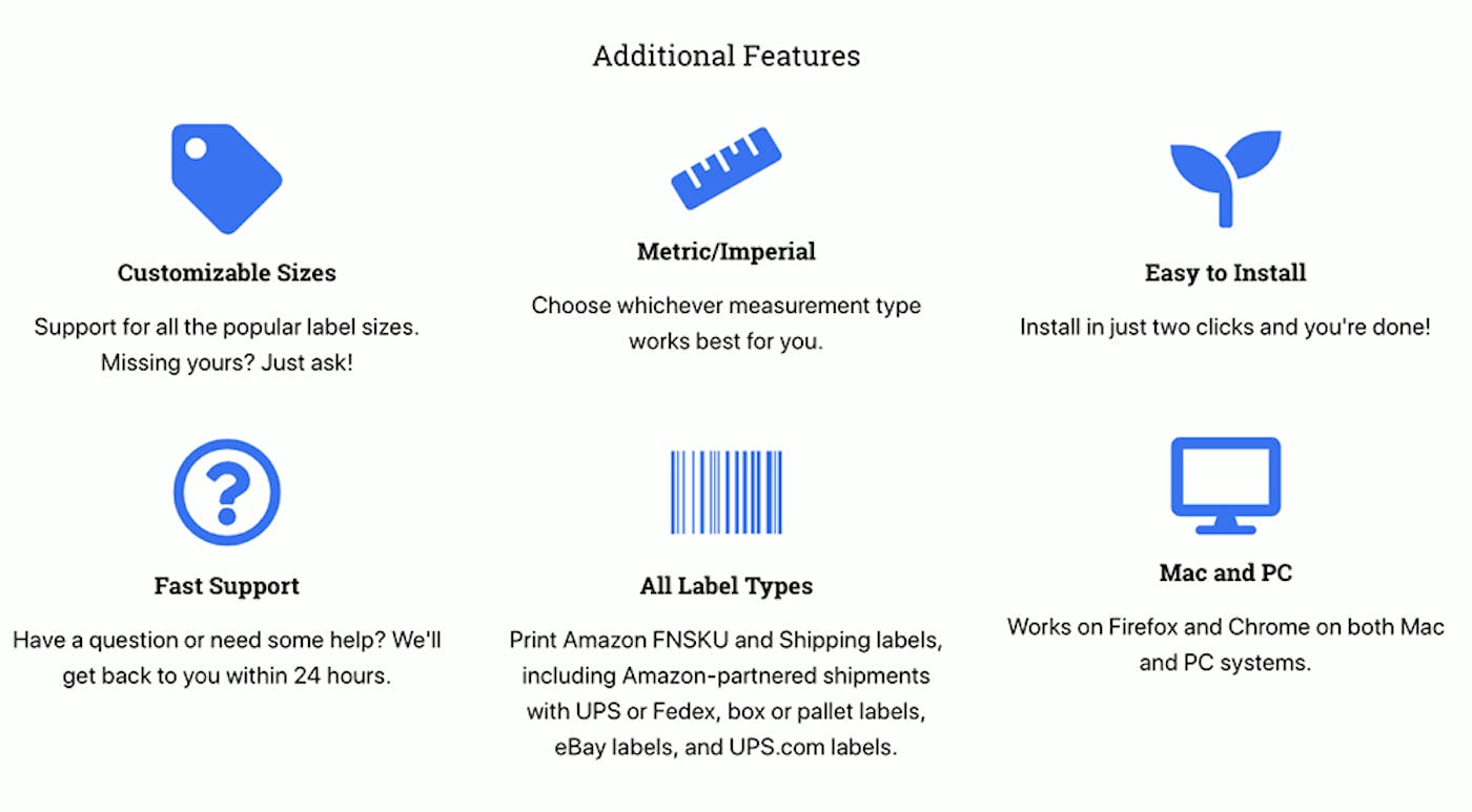 AZLabels features