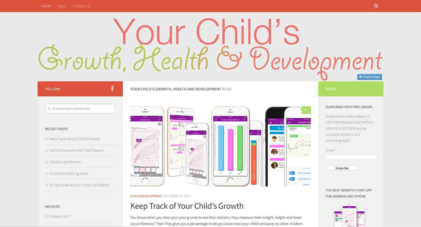 The Growth Chart blog