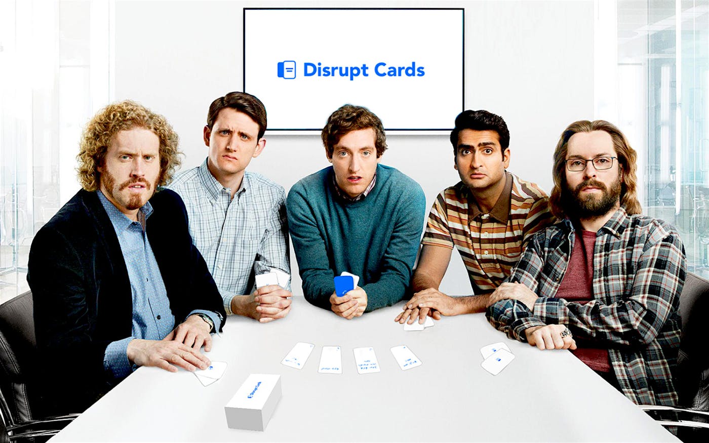 Disrupt Cards Meets Silicon Valley