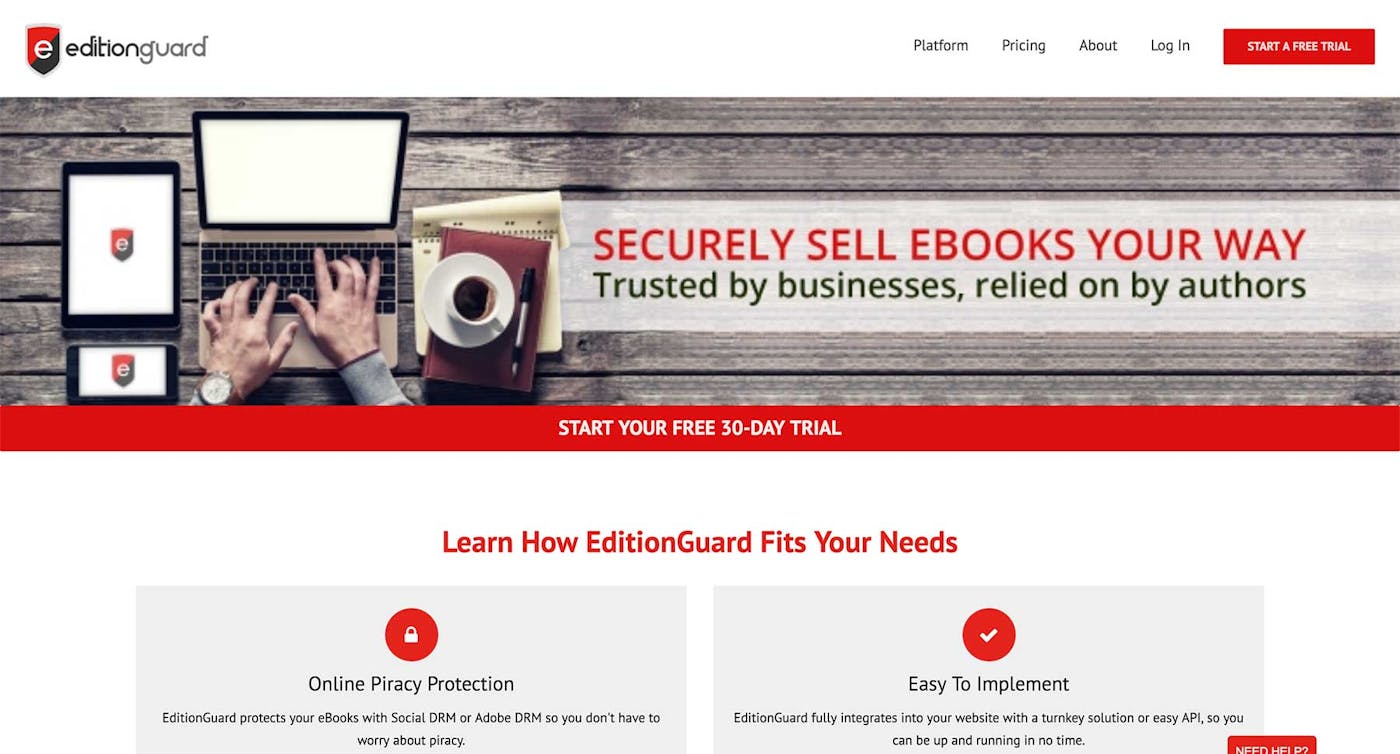 EditionGuard website