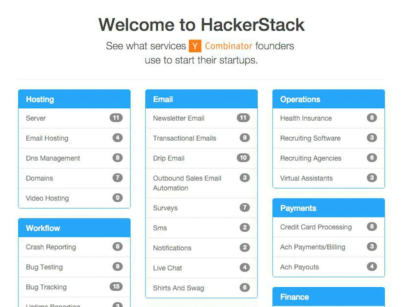 Hackerstack Screenshot