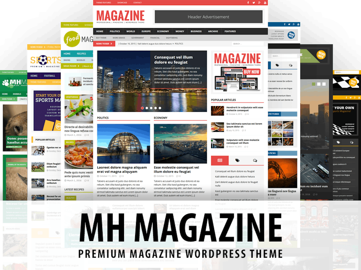 MH Magazine theme