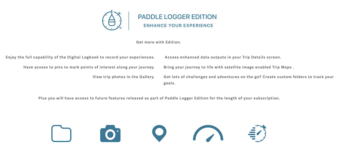 Paddle Logger edition subscription