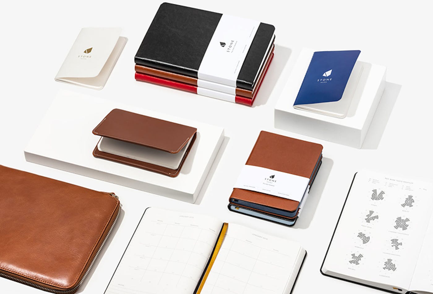 Stone notebook products