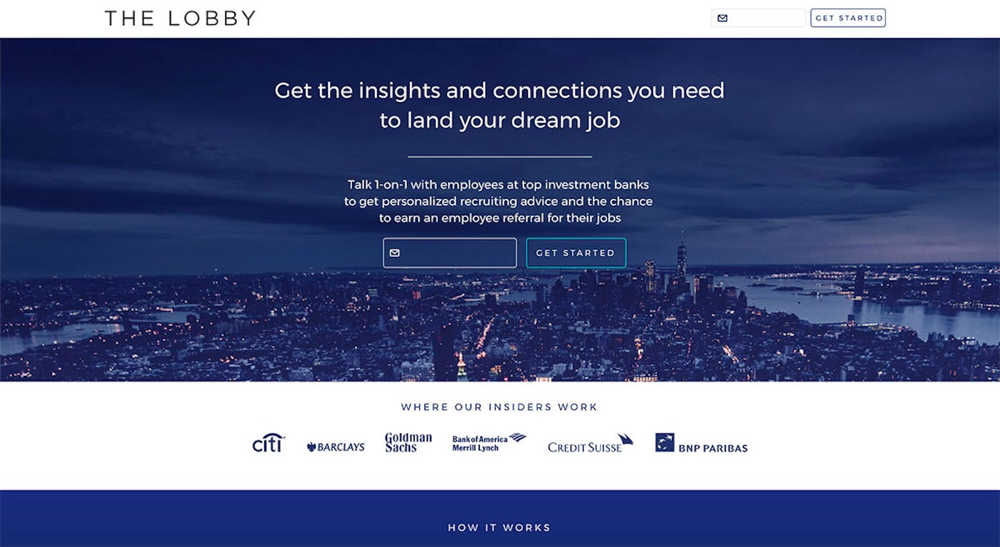 The Lobby Website