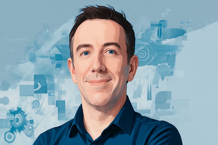Dom Wells, founder of Onfolio