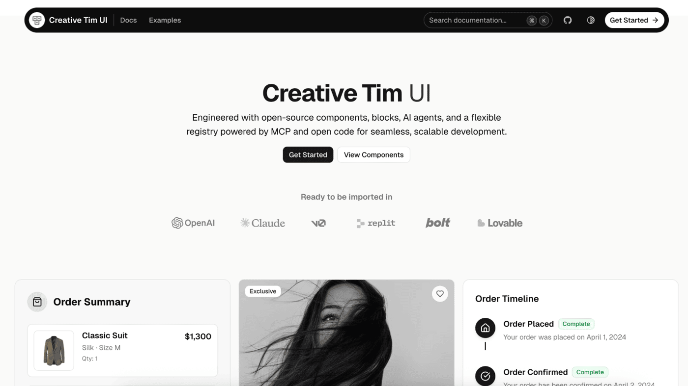 Creative Tim UI Thumbnail image