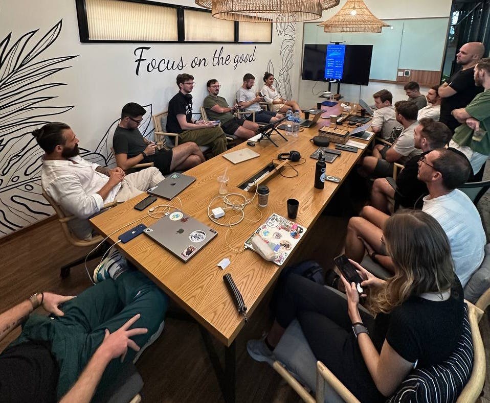 Hackagu meetup in Canggu, Bali