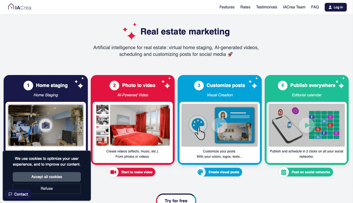 IACrea homepage