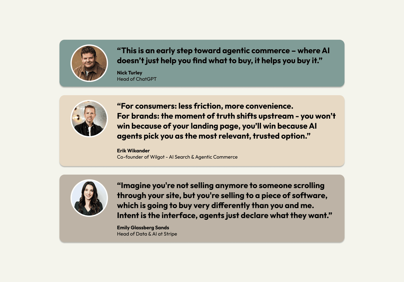 Top predictions for agentic commerce