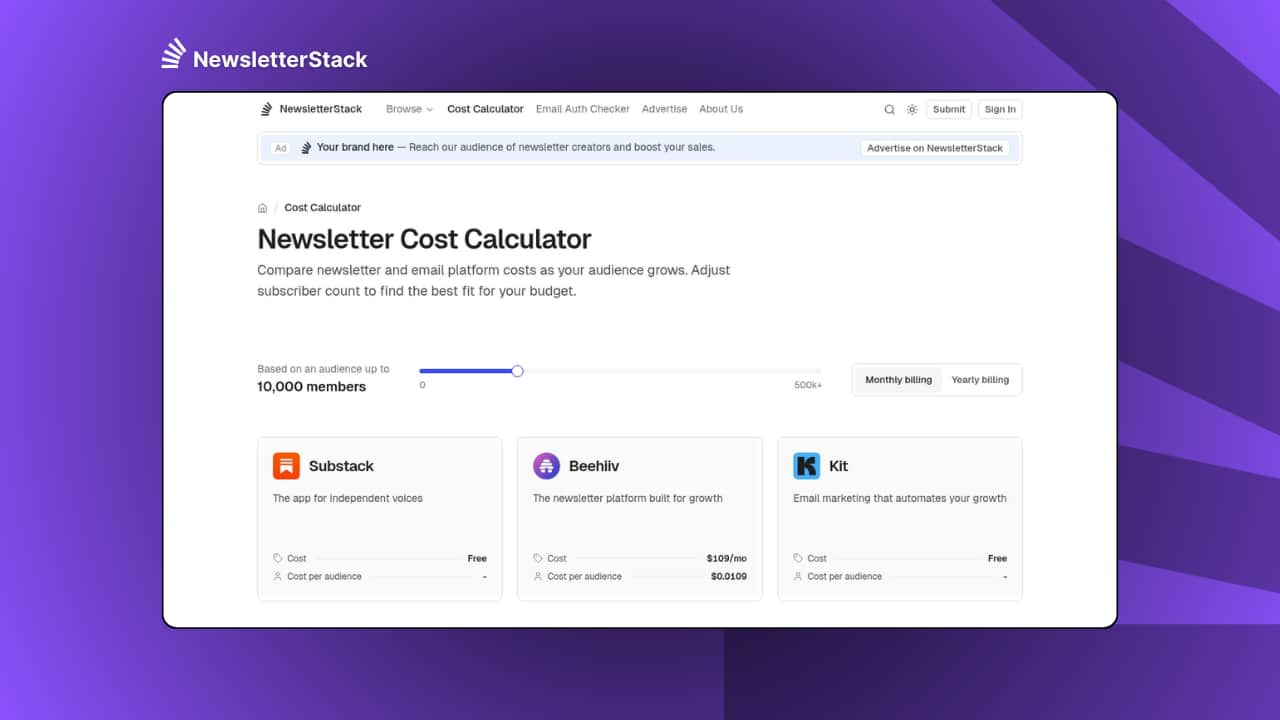 newsletterstack-cost-calculator