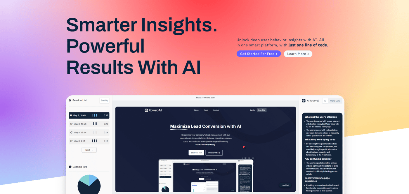 Smarter insights, fewer guesswork.