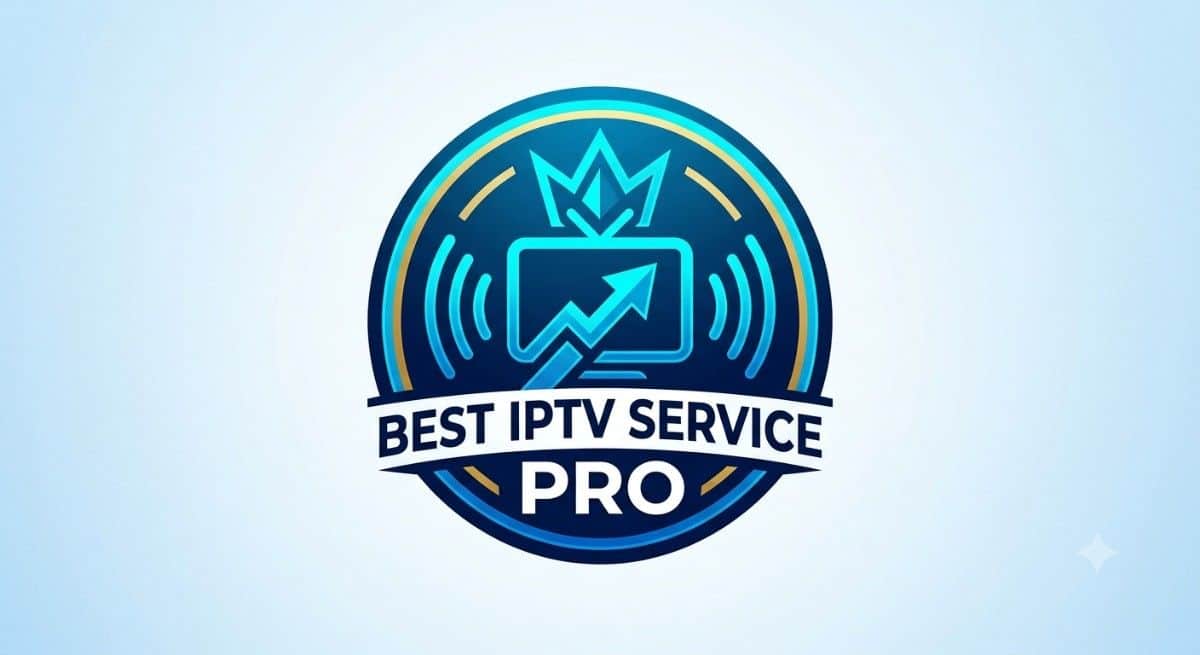 Top legal IPTV services compared on a smart TV with live channels, streaming apps, and multiple connected devices in 2026