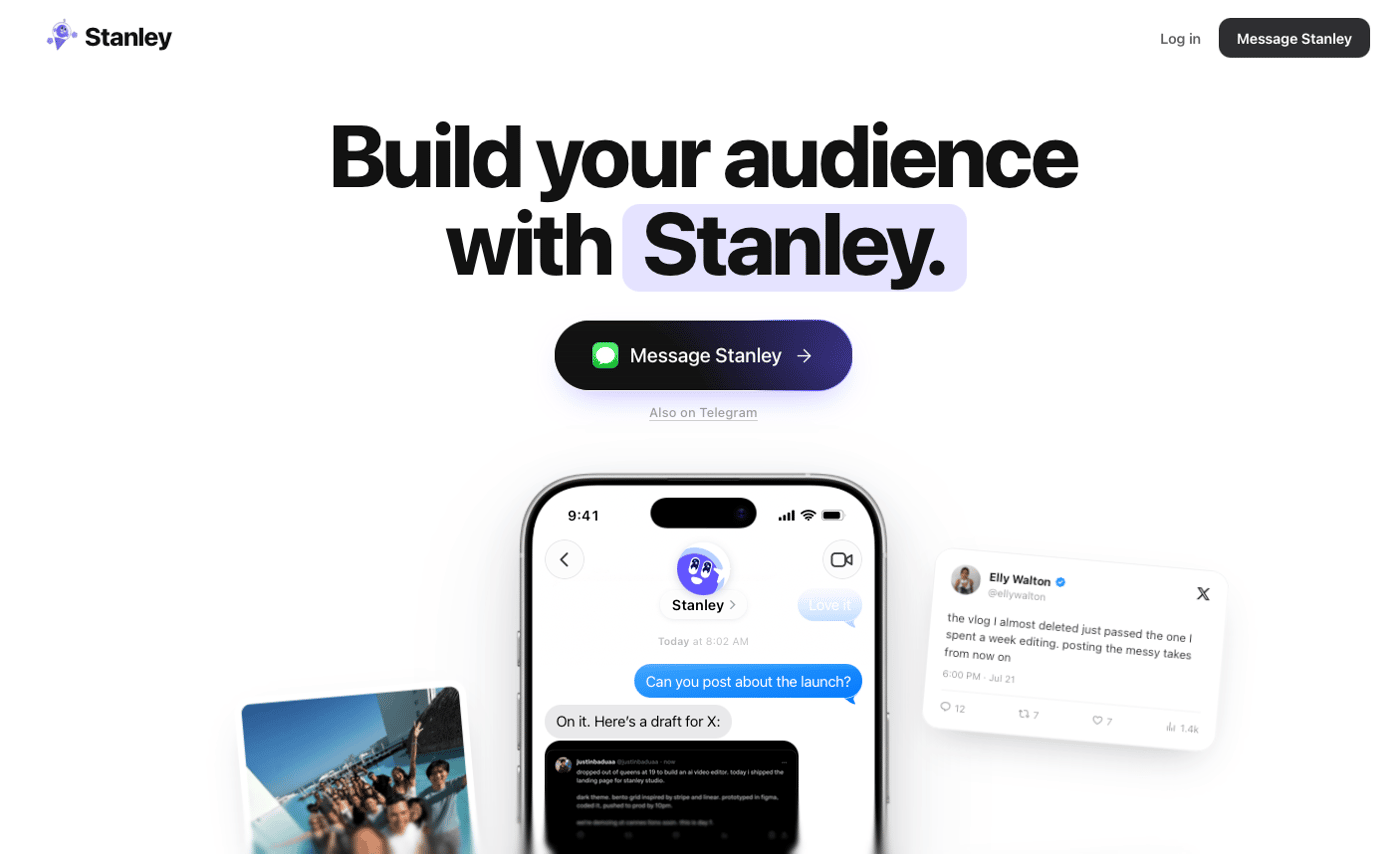 Stanley homepage