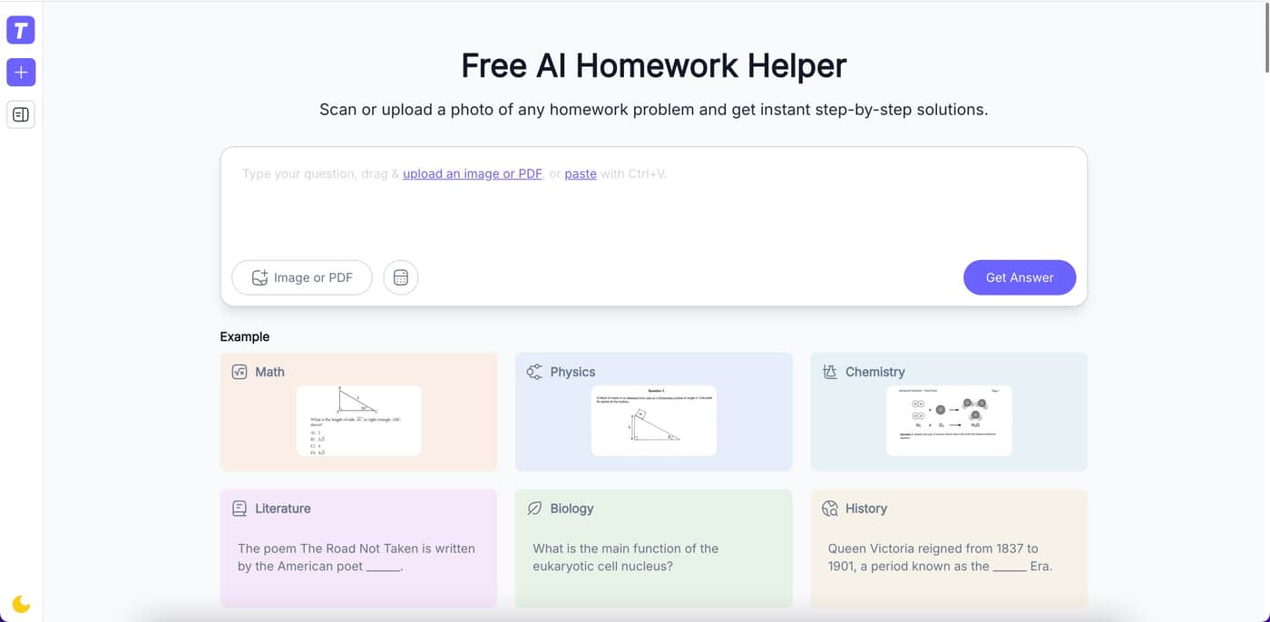 TutorGPT Home