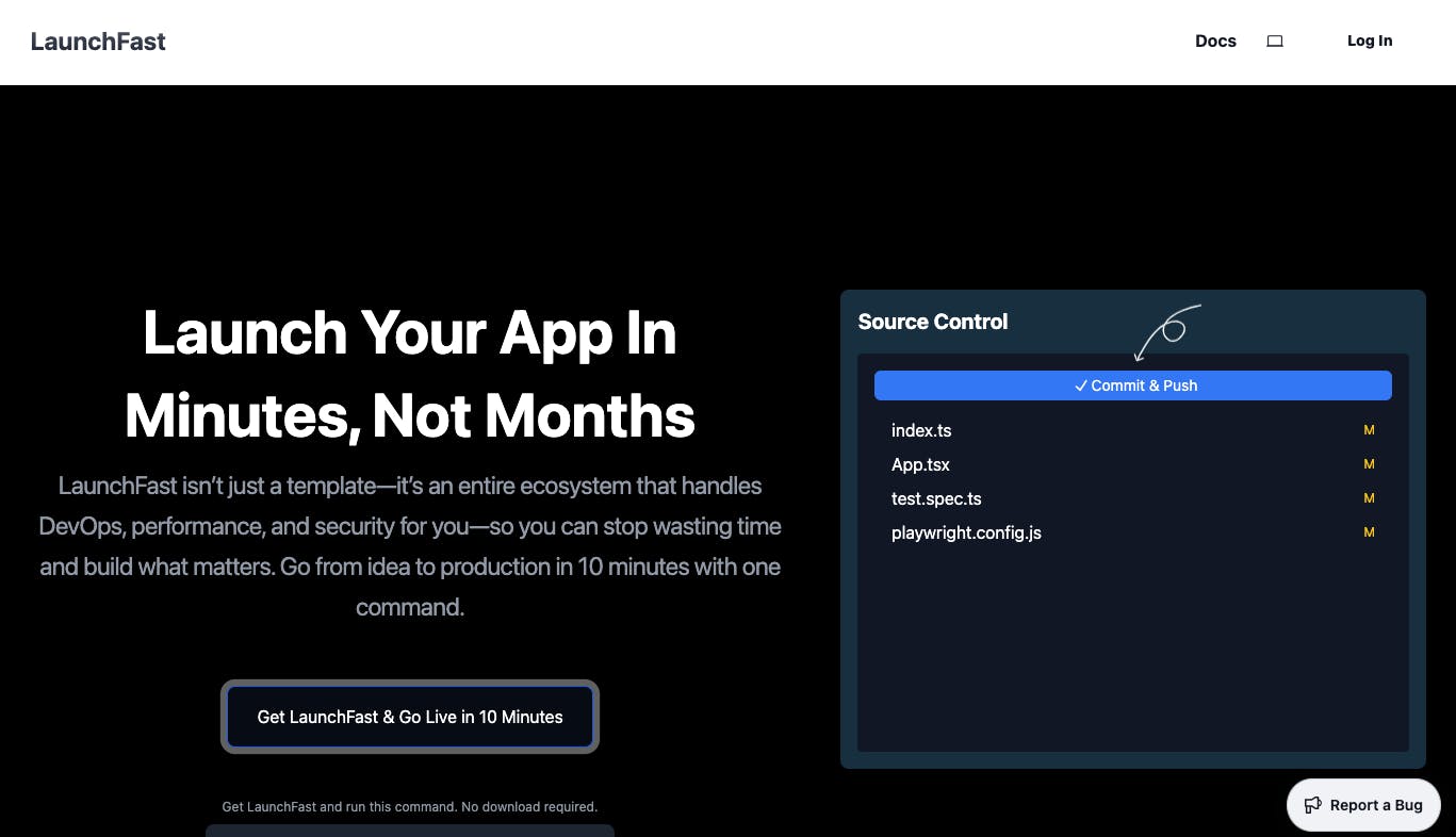 LaunchFastPro homepage