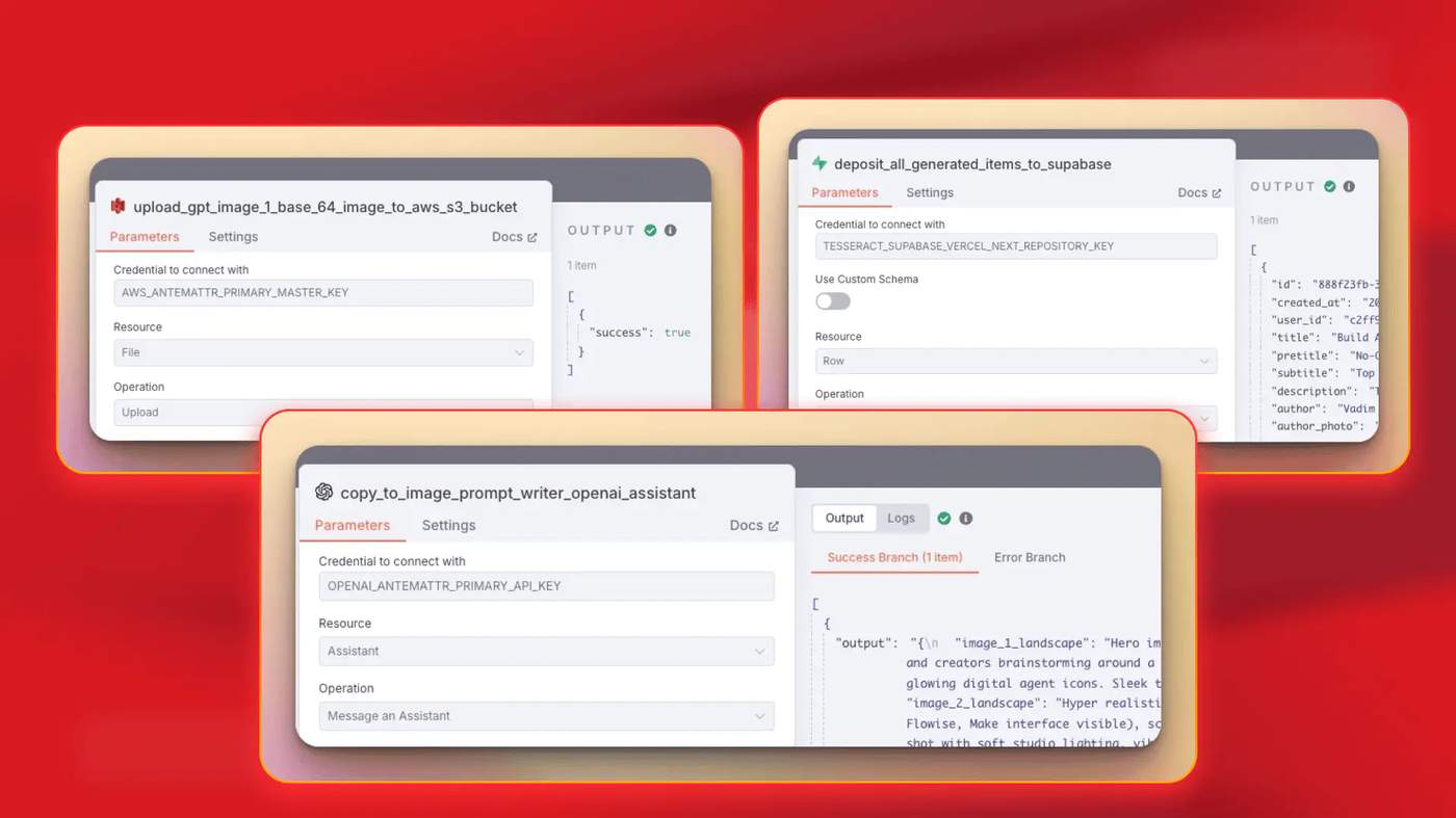 Reusable n8n assets for learning and kickstarting new development projects