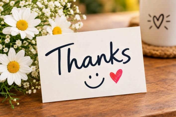 The Power of Saying Thanks