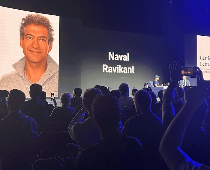 Naval Ravikant speaks at conference