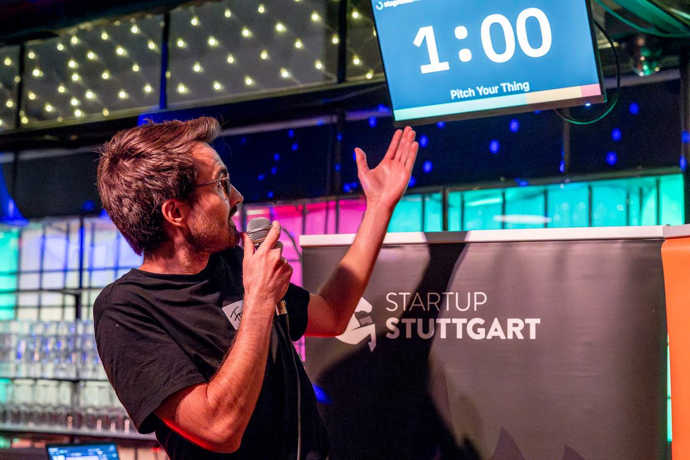 Stagetimer in action