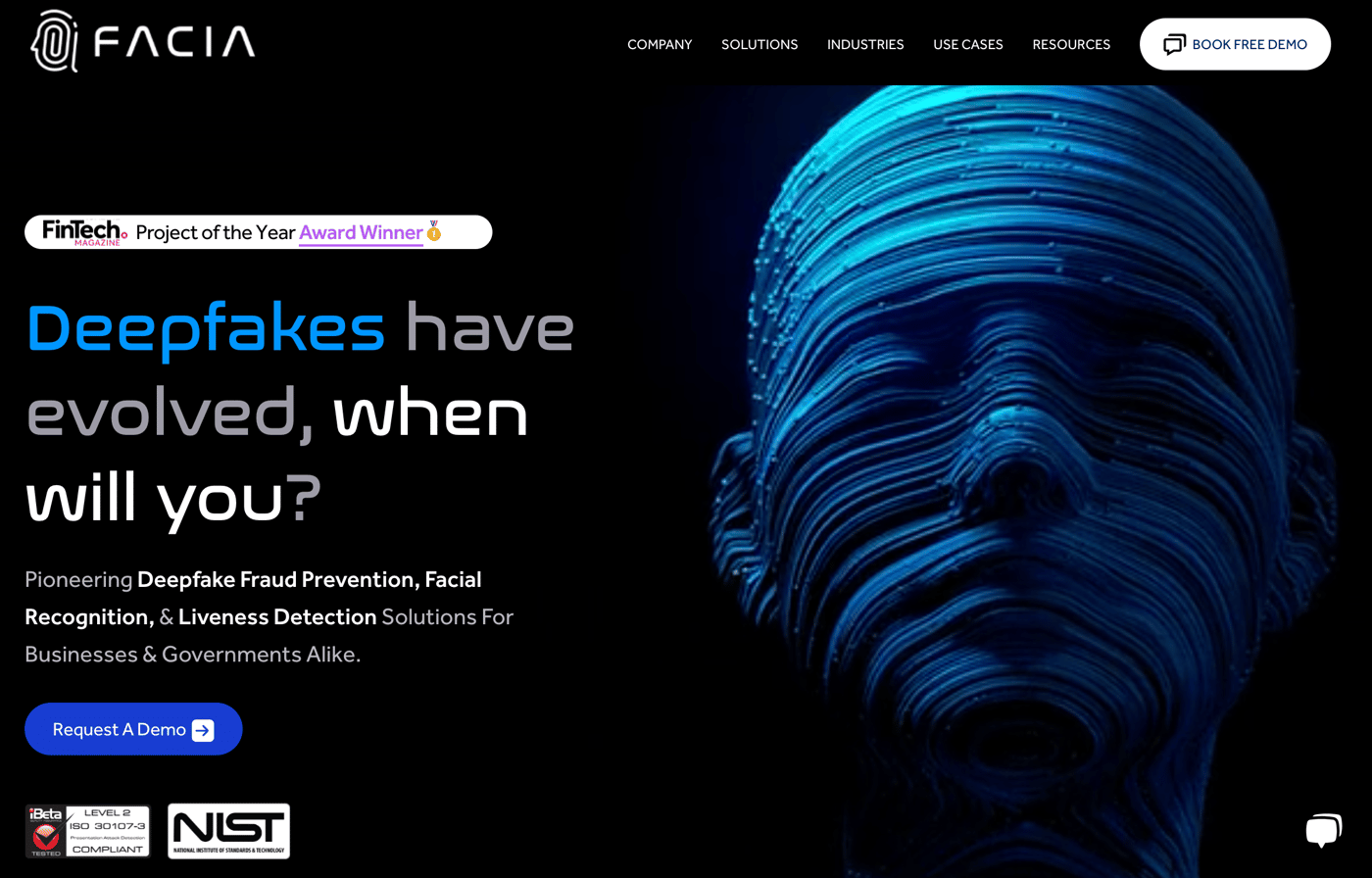 Facia homepage