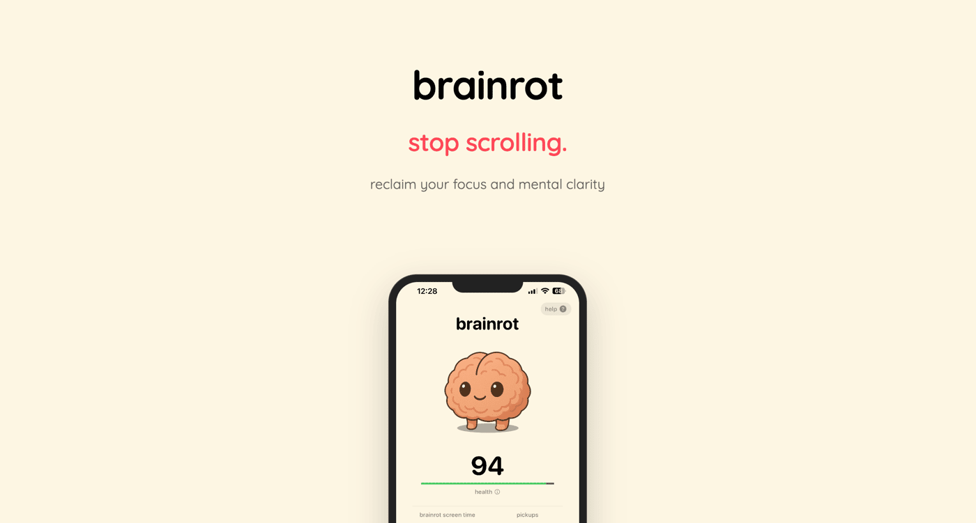 Brainrot homepage