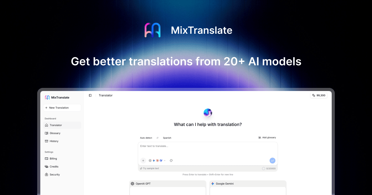 MixTranslate screenshot