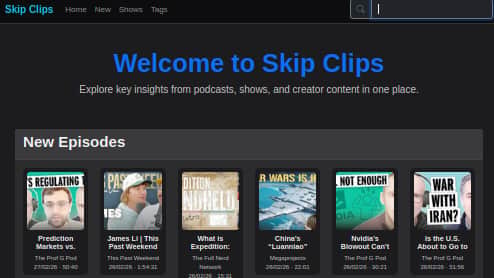 Skip Clips Home Page