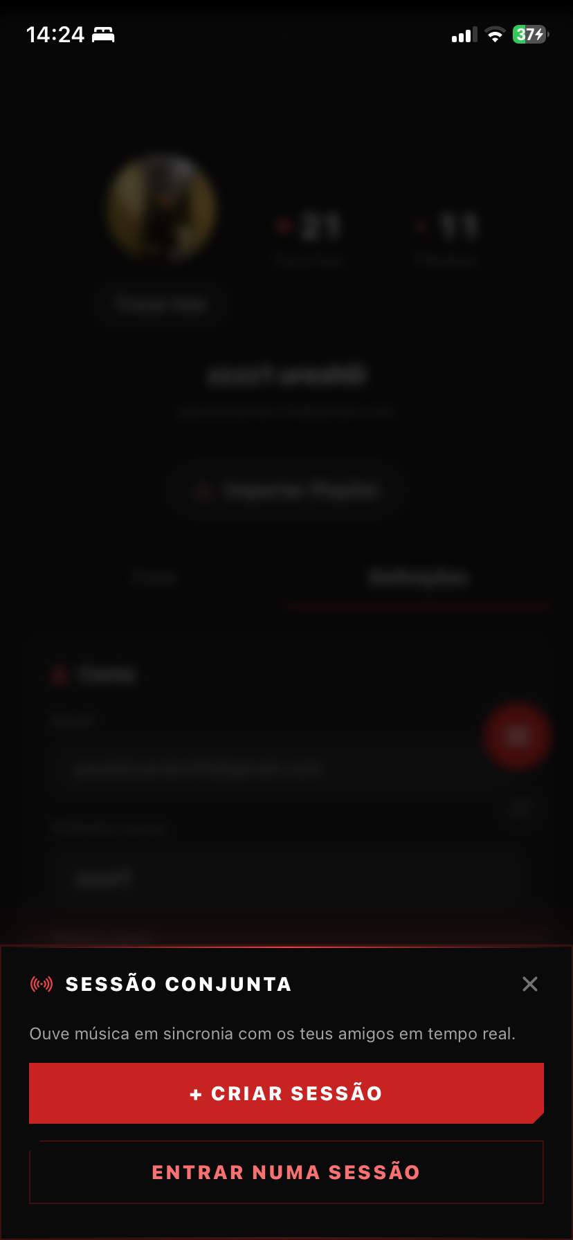 join session to listen together feature
