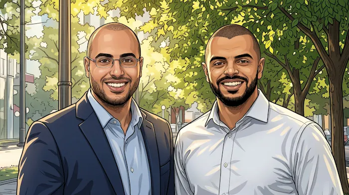 Adi Leviim and Mohammad El-Esawi, founders of AI Toolbox