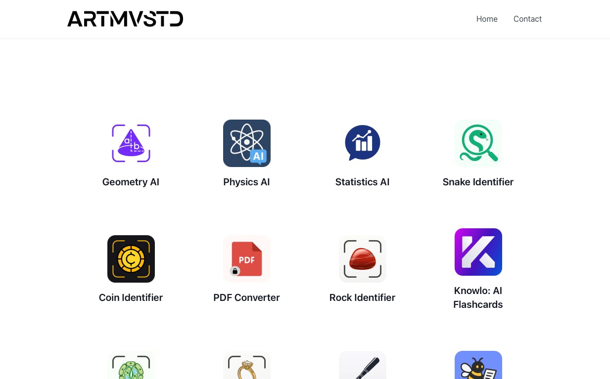ARTMVSTD homepage