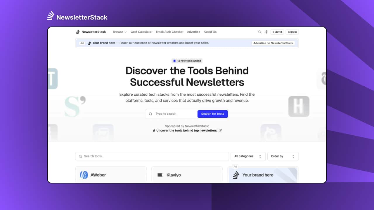 newsletterstack-homepage