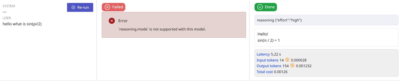 LLMKnights.com The work in progress - API throws an exception because of passing a param that should not be passed.