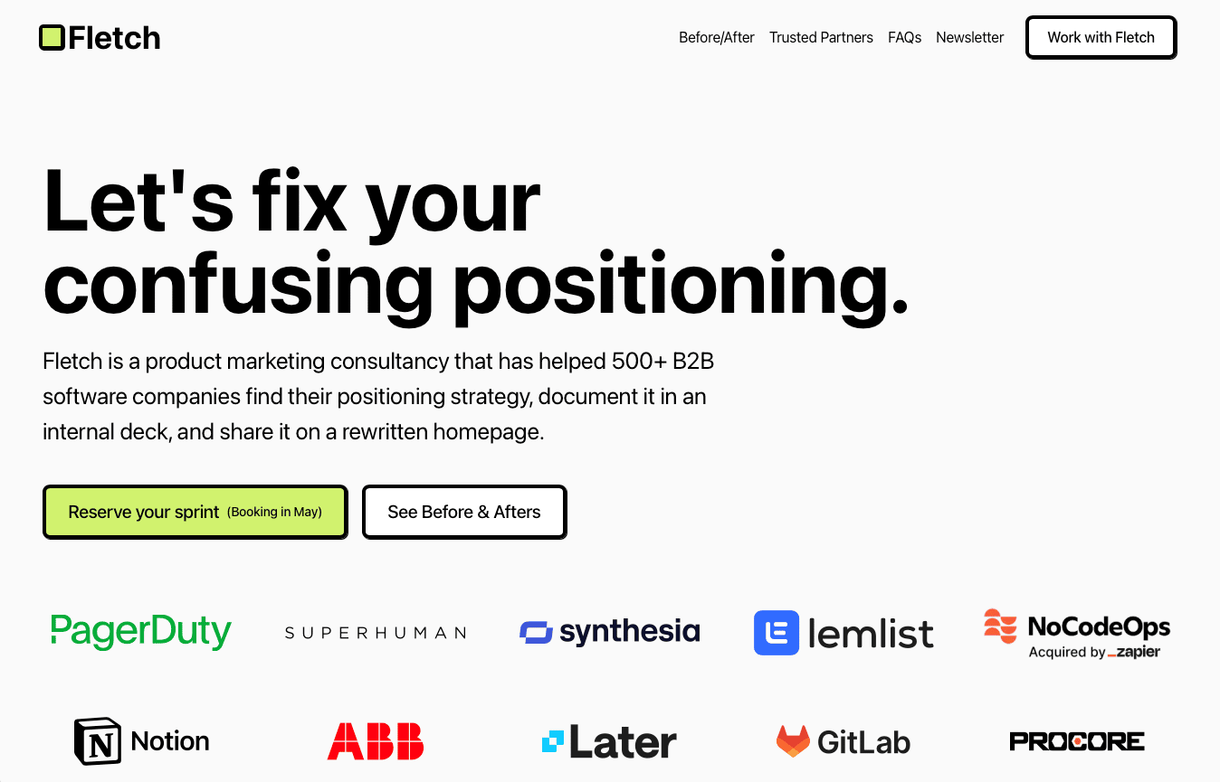 FletchPMM homepage