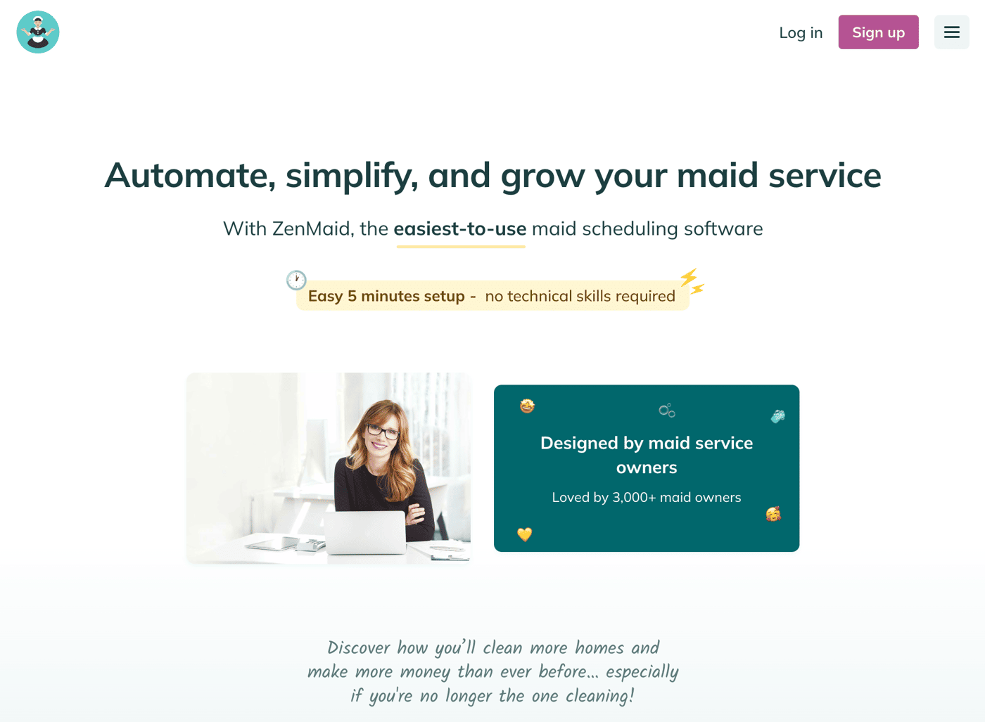 ZenMaid homepage