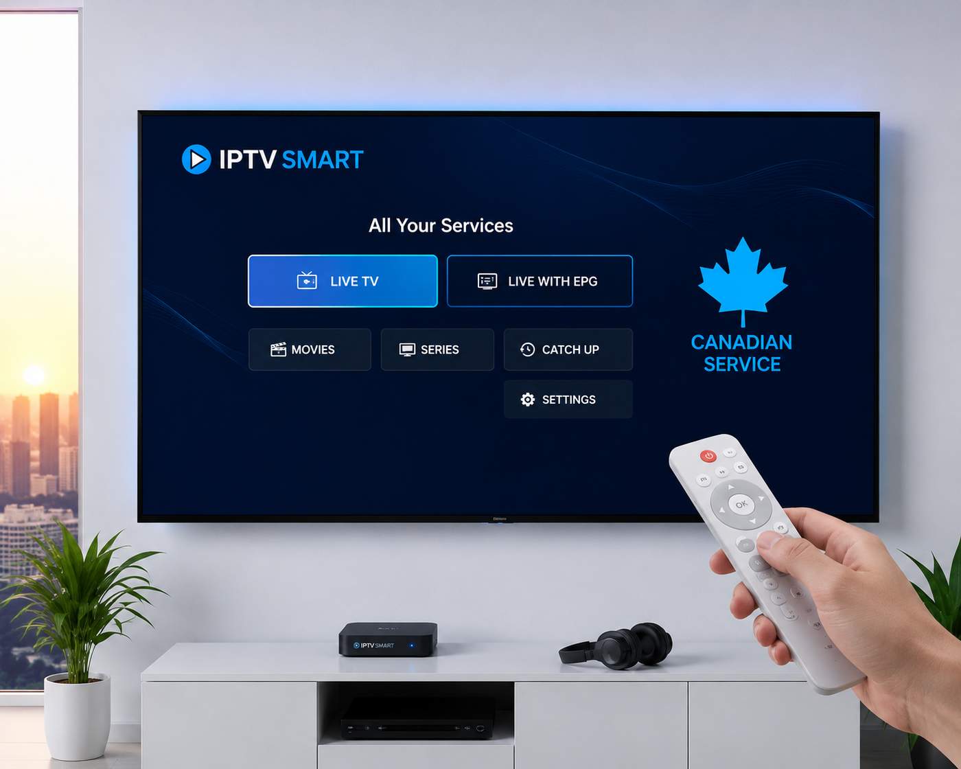 Toronto IPTV on smart TV