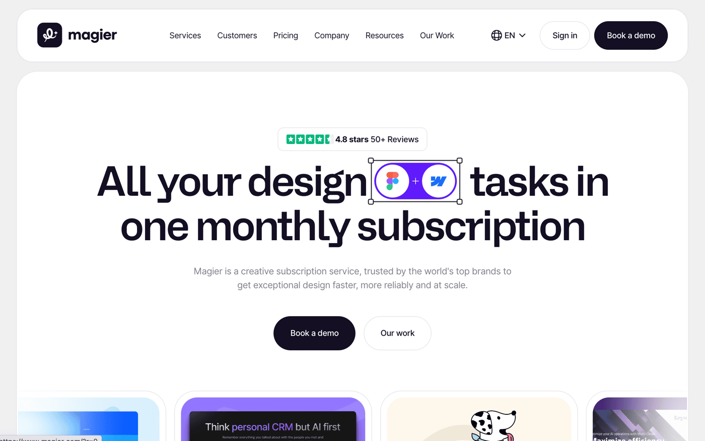 Magier homepage