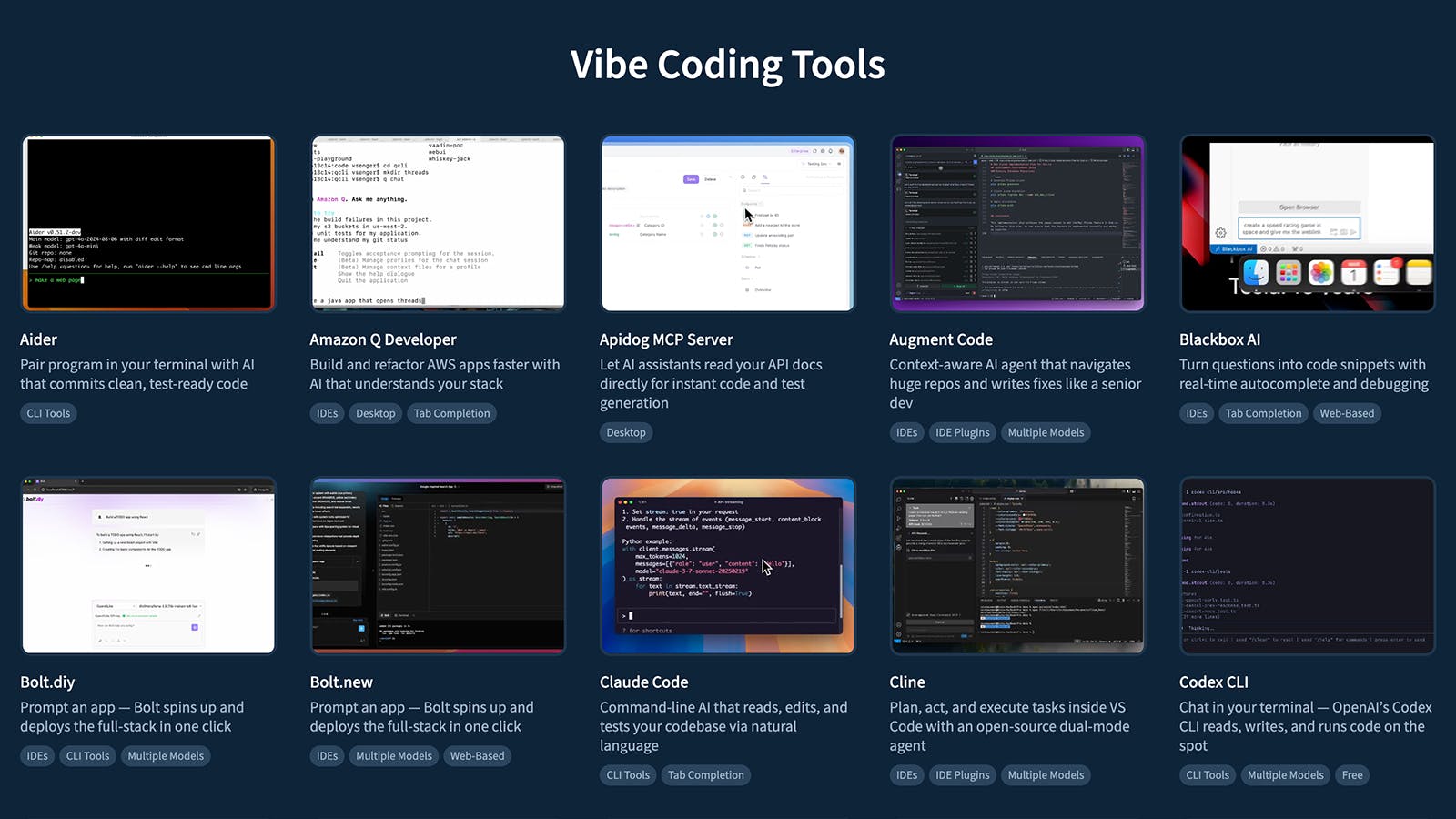 Vibe Coding Tools - Indie Hackers